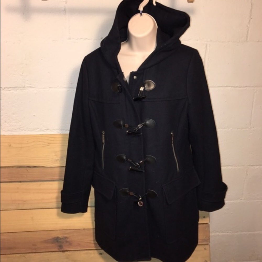Michael Kors toggle pea coat